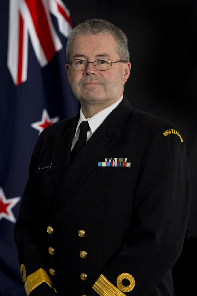 formal service portrait of cdre david proctor p25359, comlog.