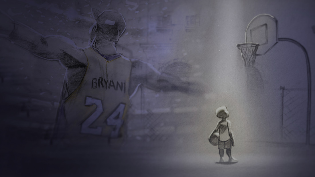 《Dear Basketball》Oscar 得奖动画短片和《科比vs.乔丹》（视频，难得哦）
