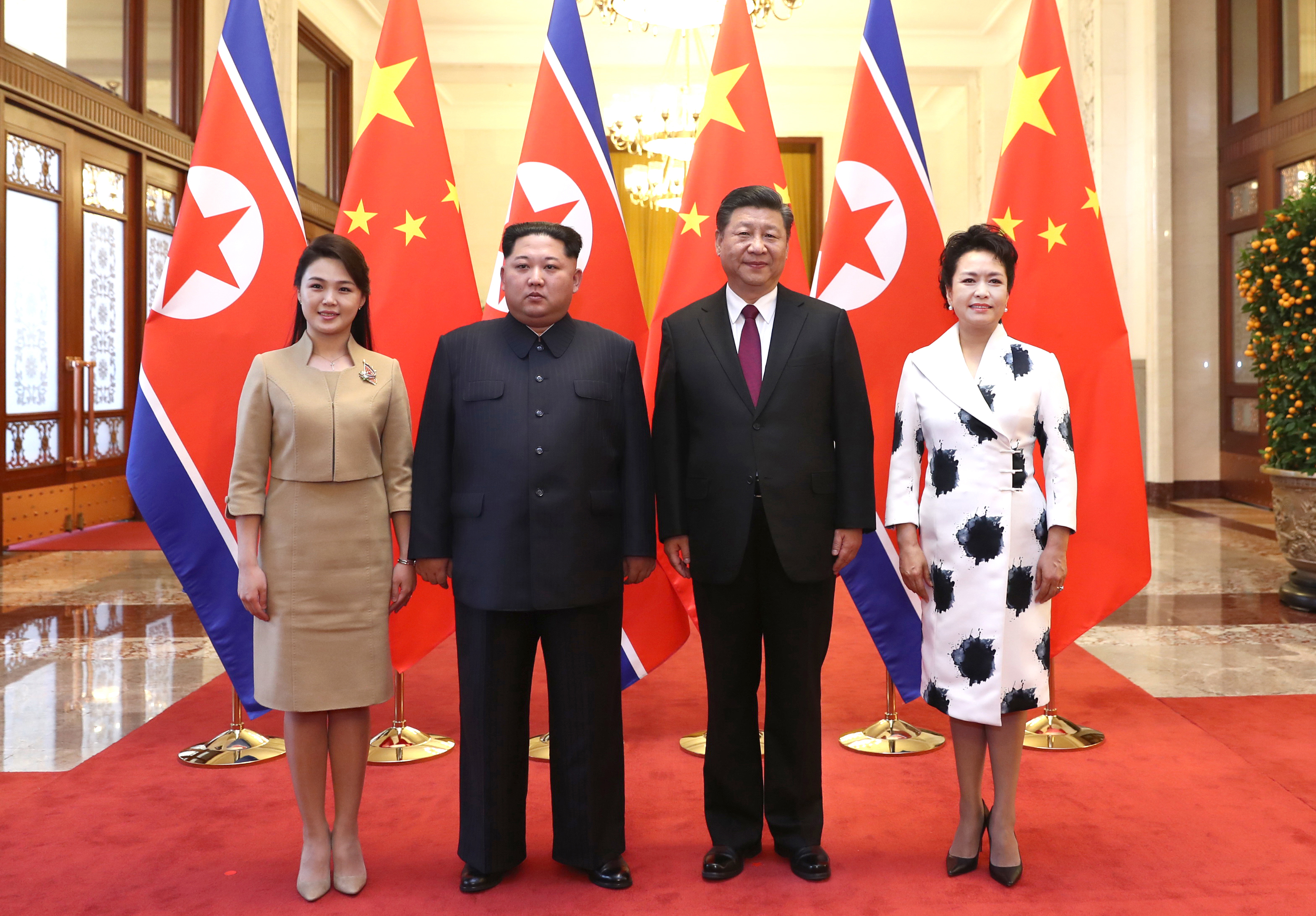习近平同金正恩举行会谈 (多张高清大图)