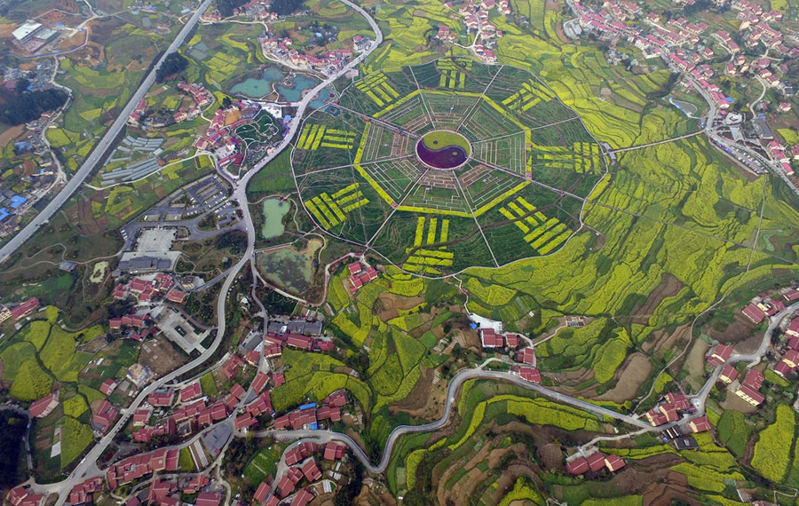 从城市到高山 外媒惊叹俯瞰中国太美(高清组图)