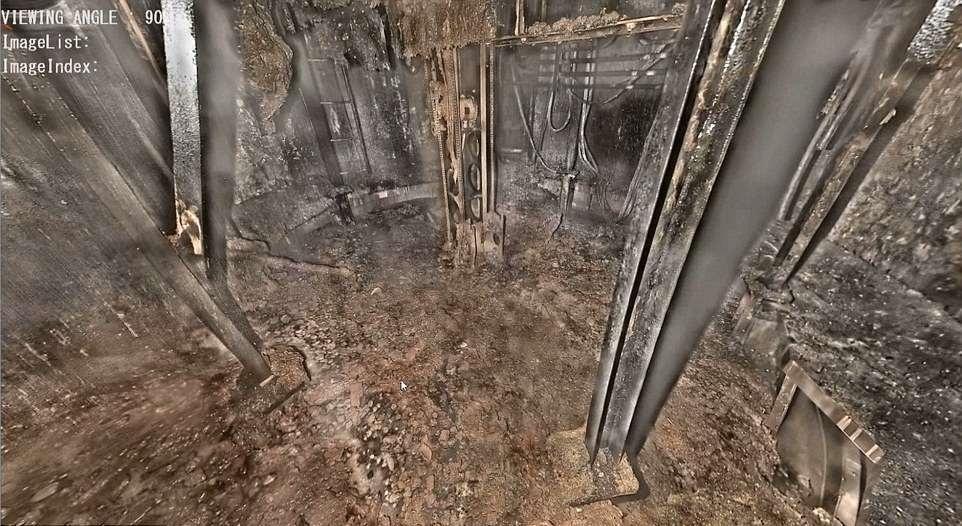 福岛核电站熔毁内部，原来已是这副模样(组图)