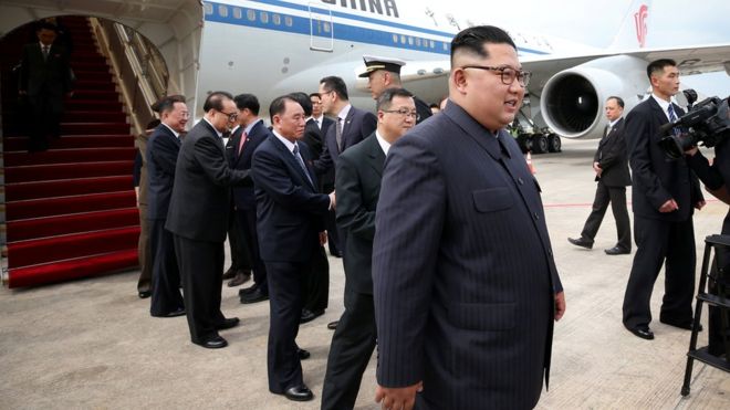 金正恩已经在6月10日下午抵达新加坡 特朗普金正恩会面在即