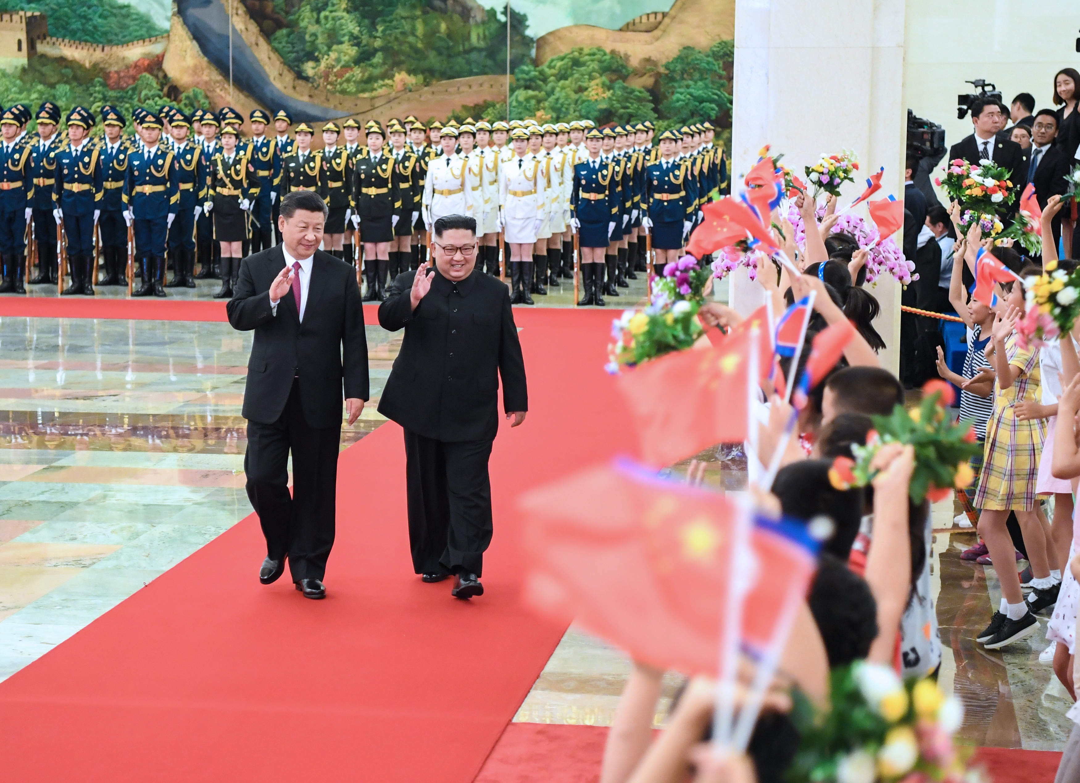 习近平同金正恩举行会谈:维护好、巩固好、发展好中朝关系