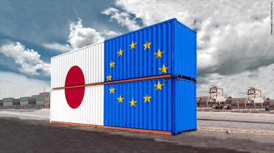 取消99％关税 欧盟日本要建全球最大贸易开放区