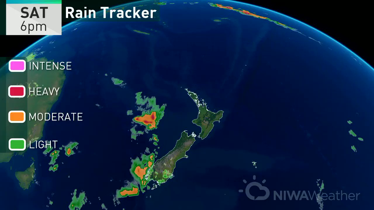 周一天气预报：将有大的阵雨并伴有雷声