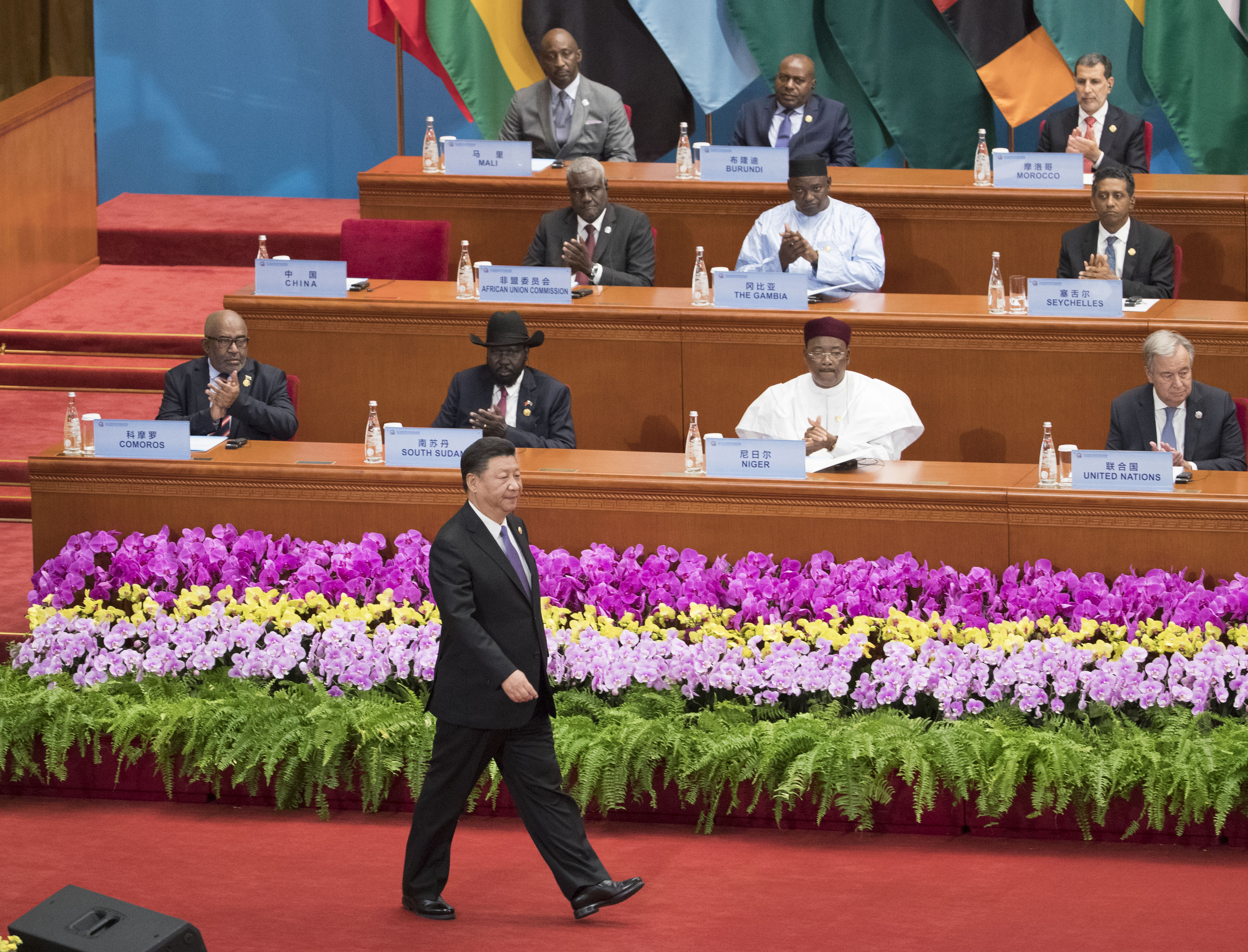 中国再援非600亿美元 习近平:不附加政治条件(图)