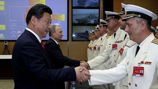 中俄首次联合亚太巡航试探“新常态”震动美日韩