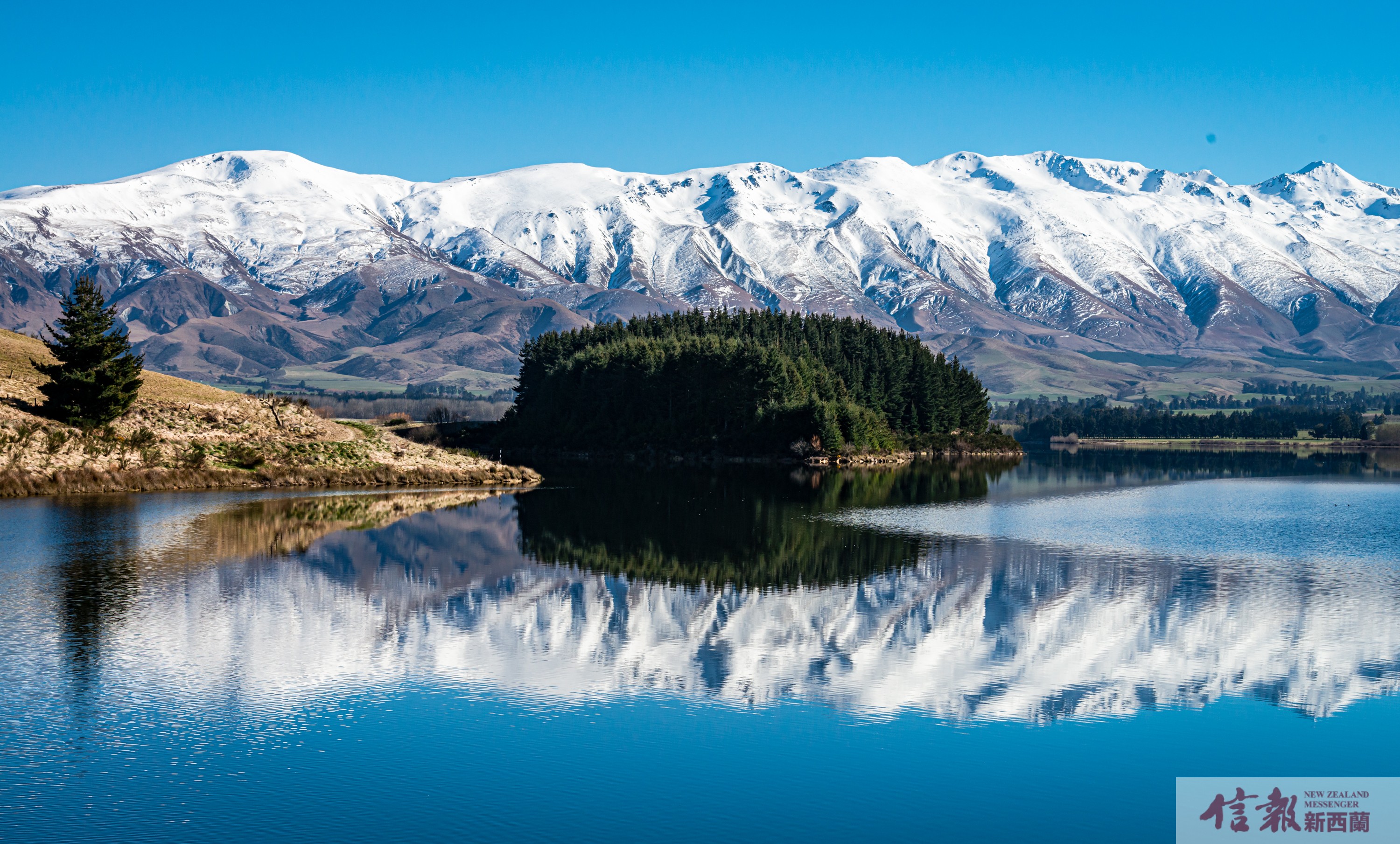 纯得不能再纯，静得不能再静的Lake Opuha（高清大图）