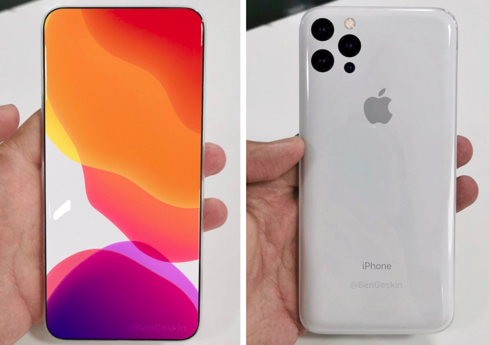 iPhone 11大曝光！竟然是渐变色？(组图)