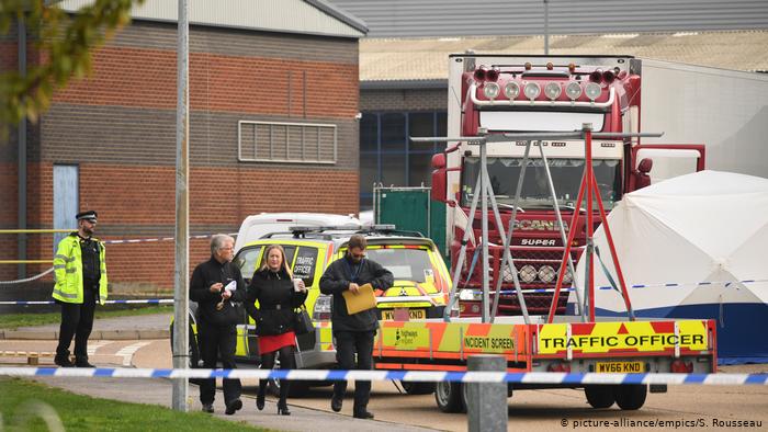 震惊！英国冷冻集装箱藏尸案中的39名死者“均为中国公民”