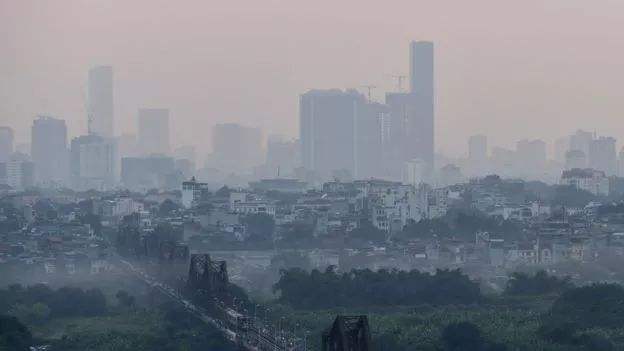 河内被列为全球空气最差城市