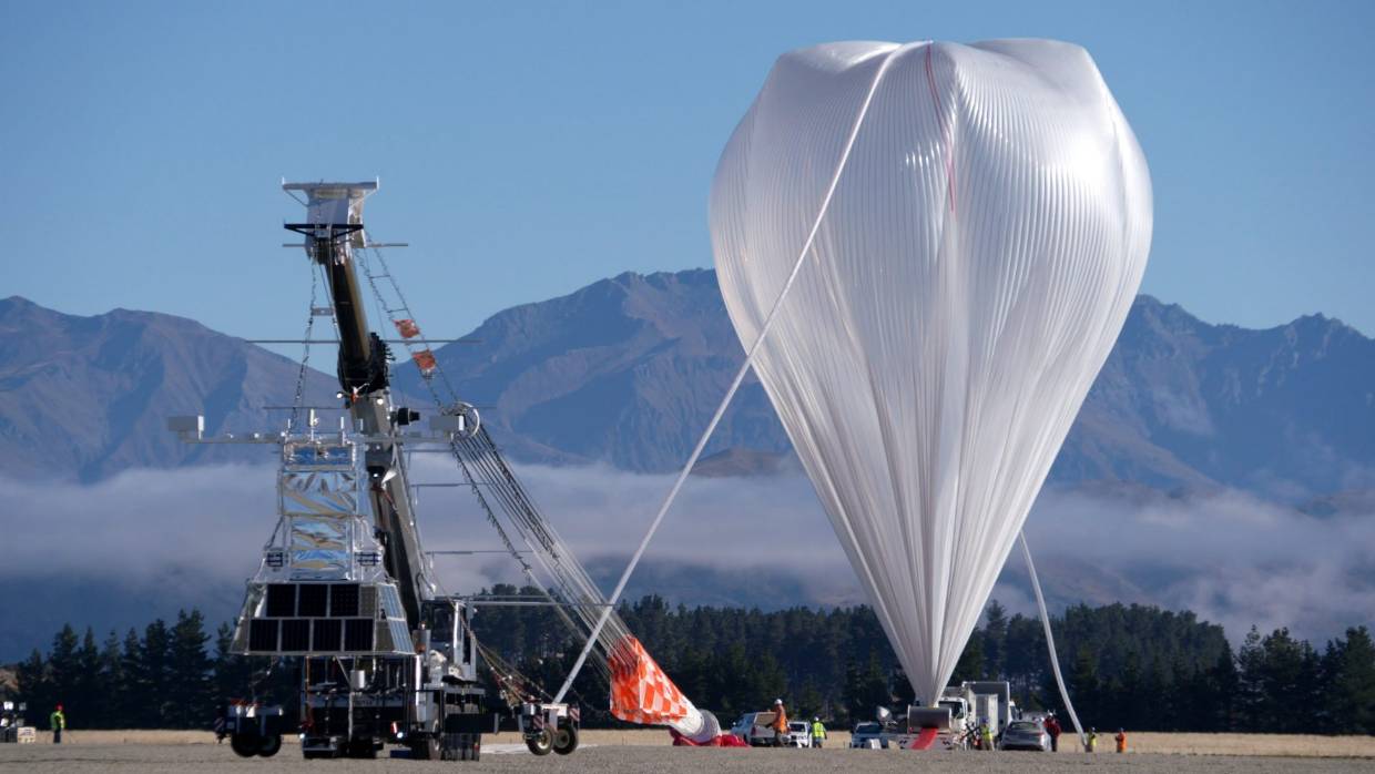 美国国家航空航天局（NASA）将在瓦纳卡（Wanaka）机场放飞巨型科学研究气球