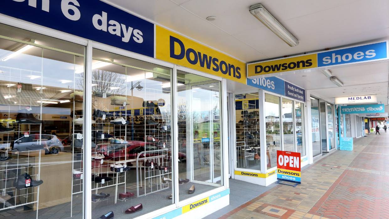 基督城82年历史的鞋店Dowsons Shoes宣布关门