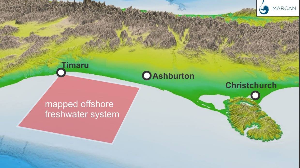新西兰南岛发现巨大地下水库，可为该地区提供丰富的淡水