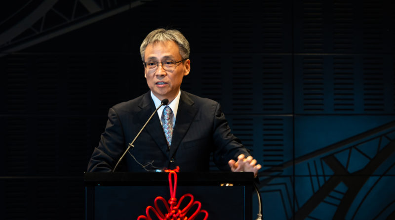 中国驻克赖斯特彻奇总领事汪志坚呼吁领区同胞保持坚强镇定、同心战胜疫情