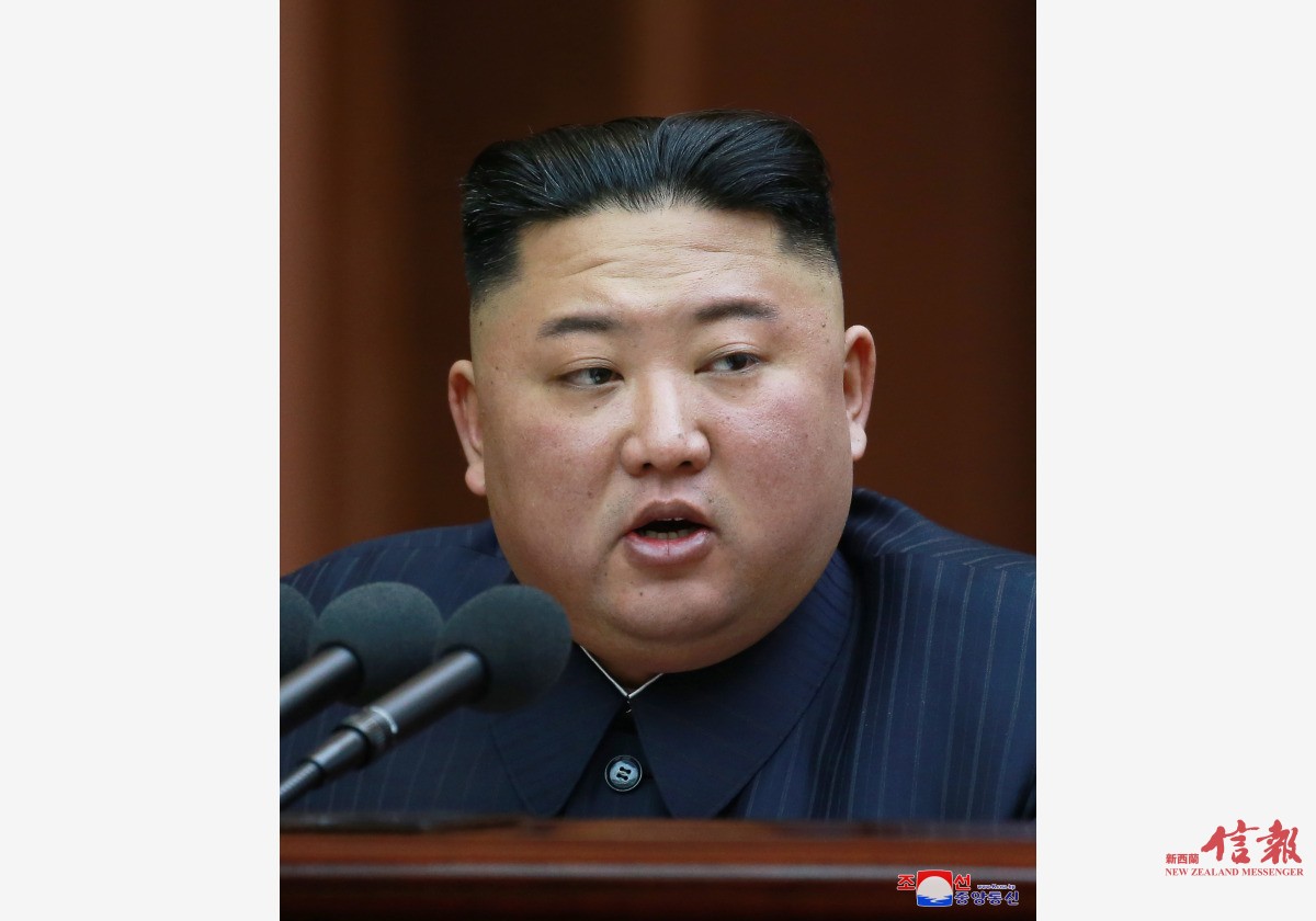 朝鲜最高领导人金正恩向模范宣传员表达谢意