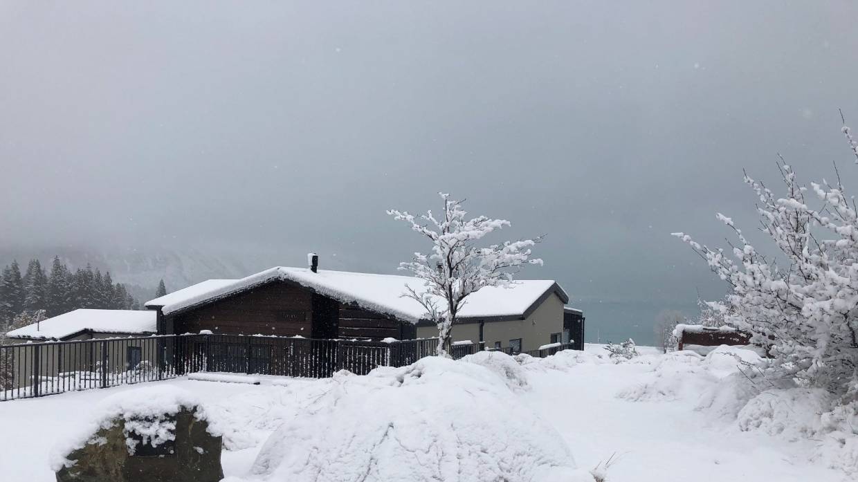 昨日气温骤降，雨雪席卷南岛大部（内附视频）