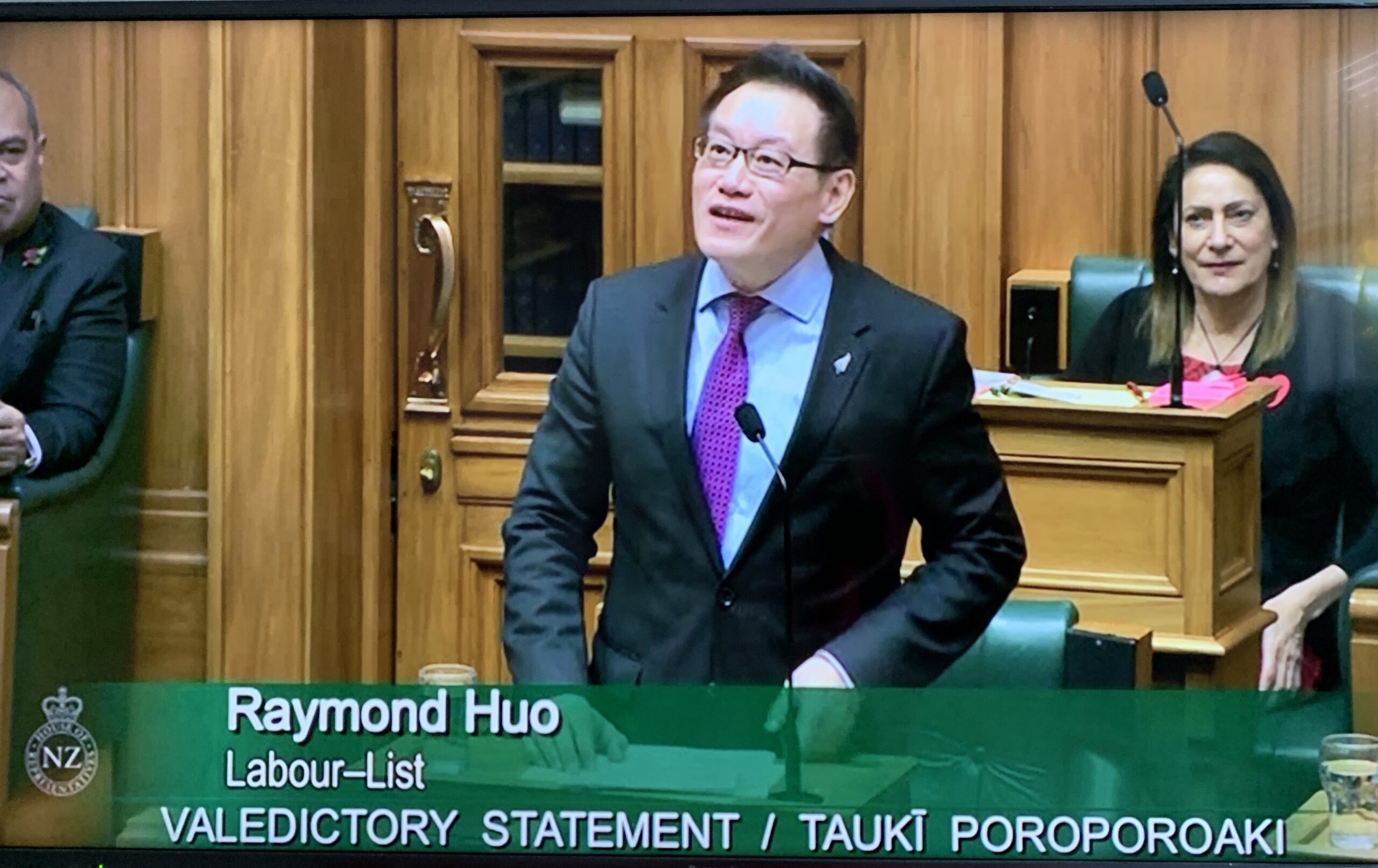 国会议员霍建强国会告别演讲
