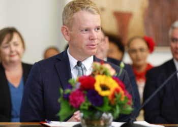 Chris Hipkins宣誓就职，成第41任总理，Carmel Sepuloni就任副总理