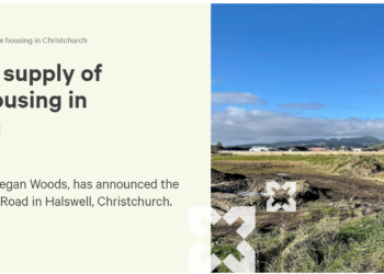 Kāinga Ora购买Halswell大块土地，计划开发90所价格实惠住宅！